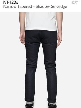 3sixteen Men's Navy Blue Jeans